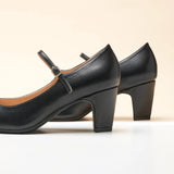 Mary Jane Block Heel Pump (Jessica)