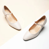 Mary Jane Block Heel Pump (Jessica)
