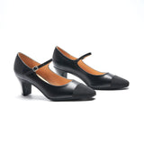 Mary Jane Block Heel Pump (Jessica)