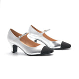 Mary Jane Block Heel Pump (Jessica)