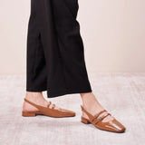 Double-Strap Block Heel (Alva)