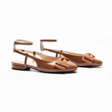 Ankle Strap Bow Slingback Mary Jane (Anita)