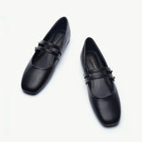 Double-Strap Mary Jane (Clara) Black (SALE)