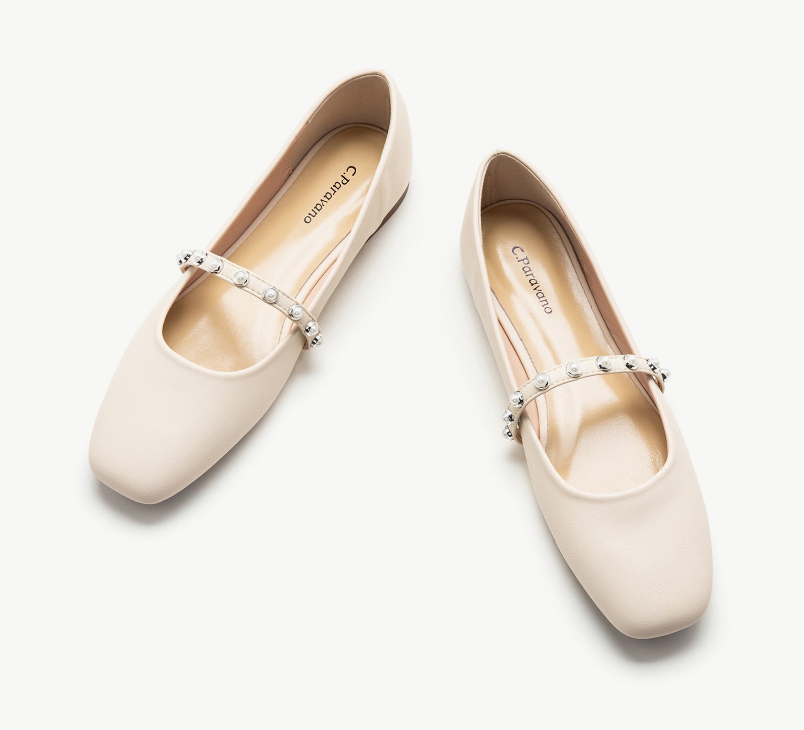 Single Stripe with Pearl Mary Jane