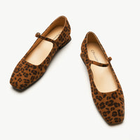 Square Toe Block Heel Mary Jane (Felicia MJ）