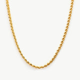 Heart Chain Necklace, a timeless piece featuring delicate heart-shaped links that form a classic and elegant necklace, adding a touch of romance to your everyday style