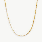 Sea Pearl Beaded Necklace, a timeless piece inspired by the tranquility of the sea, featuring a strand of lustrous pearls delicately interspersed with beads for an elegant and coastal-inspired accessory.