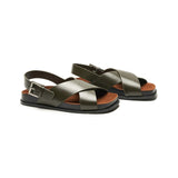 Crisscross Design Sandals (Cassandra) social
