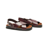Crisscross Design Sandals (Cassandra) social