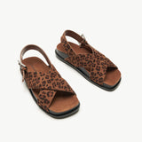 Crisscross Design Sandals (Cassandra) social