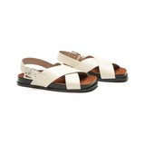 Crisscross Design Sandals (Cassandra) social