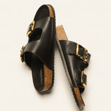Duoble Strap Supportive Sandals(Calix)