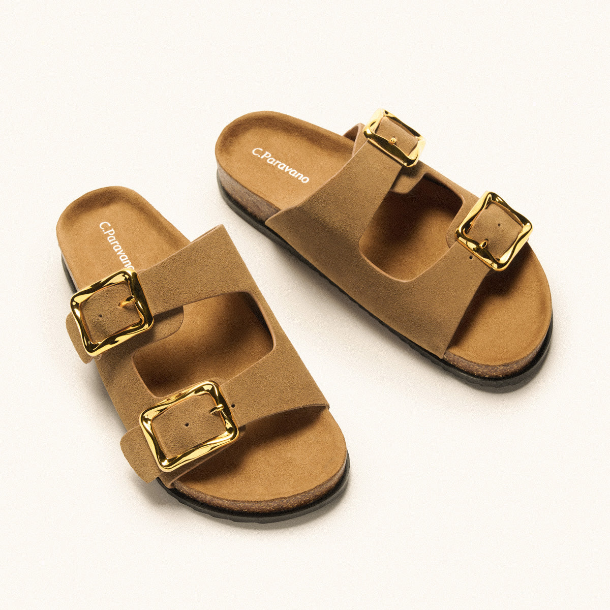 Duoble Strap Supportive Sandals(Calix)