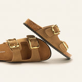Duoble Strap Supportive Sandals(Calix)