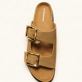 Duoble Strap Supportive Sandals(Calix)