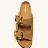 Duoble Strap Supportive Sandals(Calix)