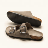 Duoble Strap Supportive Sandals(Calix)