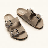 Duoble Strap Supportive Sandals(Calix)