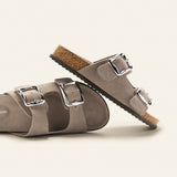 Duoble Strap Supportive Sandals(Calix)