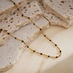 Beads Chain Necklace, radiating endless radiance, this necklace showcases the enduring beauty of beads, expressing timeless style and adding a playful element to your look.