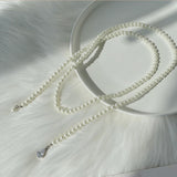 Long Pearl Necklace, unveiling the elegance of long pearls, this necklace features a mesmerizing strand that adds a graceful and refined touch to your jewelry collection