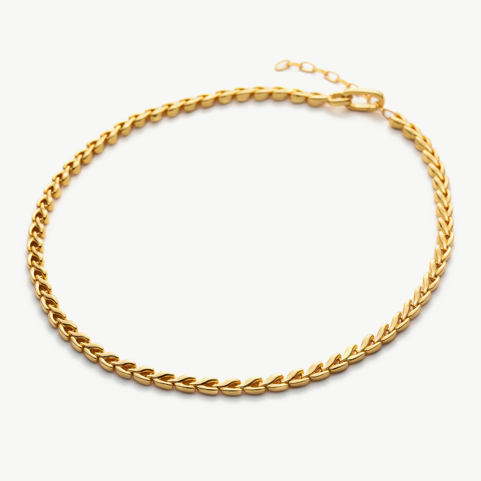 Heart Chain Necklace, symbolizing opulent affection, this necklace showcases the enduring allure of heart-shaped links, creating a sophisticated and timeless accessory