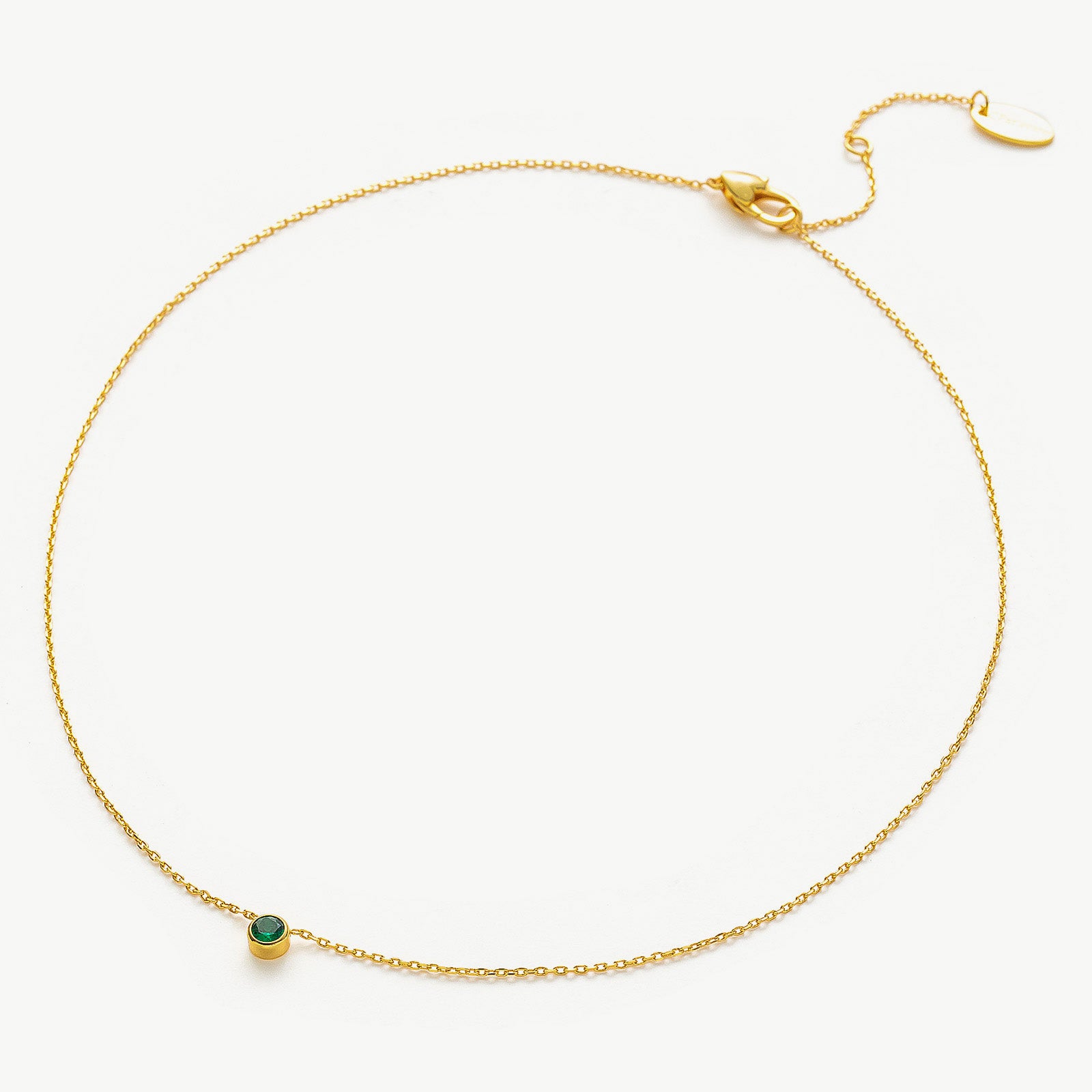 Gold Emerald Crystal Pendant Necklace, with luxurious emerald elegance, this necklace captures the allure of crystal in a vibrant green shade.
