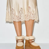 Shearling Mini Platform Boots (APRÈS-SKI)