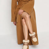 Shearling Mini Platform Boots (APRÈS-SKI)