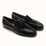 Eel Effect Penny Loafers (Soho Eel)