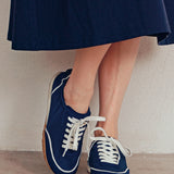Suede Lycra Ballet Sneakers (Urban Lycra)