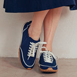 Suede Lycra Ballet Sneakers (Urban Lycra)