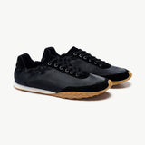 Suede Satin Ballet Sneakers (Urban Satin)