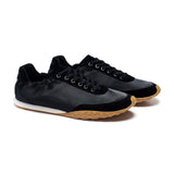 Suede Satin Ballet Sneakers (Urban Satin)