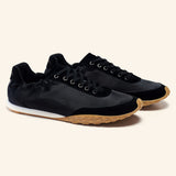 Suede Satin Ballet Sneakers (Urban Satin)