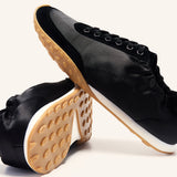 Suede Satin Ballet Sneakers (Urban Satin)