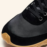 Suede Satin Ballet Sneakers (Urban Satin)