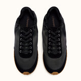Suede Satin Ballet Sneakers (Urban Satin)