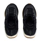 Suede Satin Ballet Sneakers (Urban Satin)