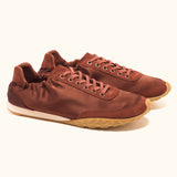 Suede Satin Ballet Sneakers (Urban Satin)