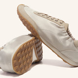 Suede Satin Ballet Sneakers (Urban Satin)