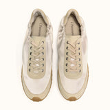 Suede Satin Ballet Sneakers (Urban Satin)