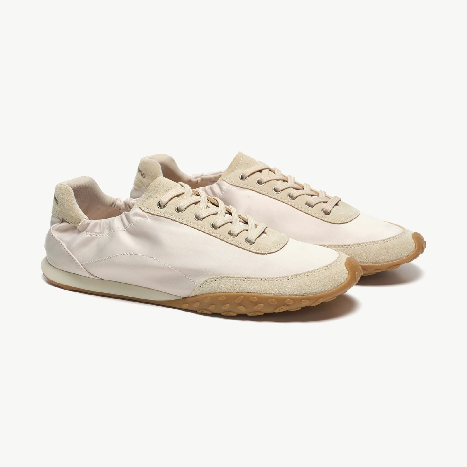 Suede Satin Ballet Sneakers (Urban Satin)