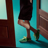 Suede Lycra Ballet Sneakers (Urban Lycra)