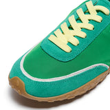 Suede Lycra Ballet Sneakers (Urban Lycra)