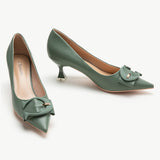    Signature-C-Buckled-Pumps-in-Green-Refreshing-and-Stylis