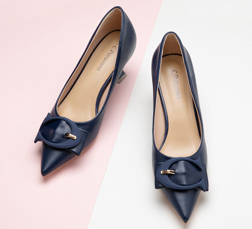 Sophisticated-Navy-Pumps-with-Signature-C-Buckle-Timeless-Style