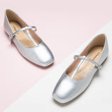 Sparkling-silver-crossed-stripe-flats-perfect-for-special-occasions-or-a-night-out.