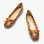 Stylish-brown-ballet-flats-with-a-charming-bowknot-detail_-perfect-for-a-touch-of-sophistication
