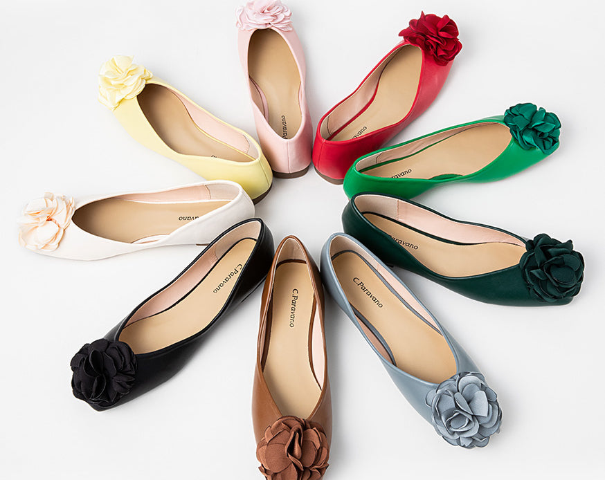 Vibrant-green-women_s-ballerina-flats-for-a-trendy-and-eye-catching-style
